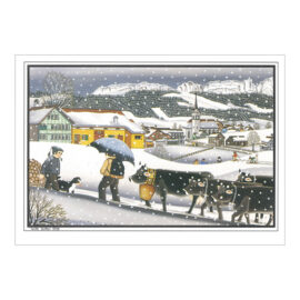 CH-10221 Weihnachtskarte «Winteridylle im Appenzell»