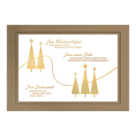 CH-9721 Weihnachtskarte «Goldwald»