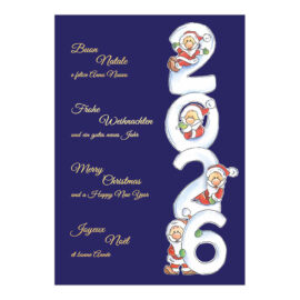 CH-8525 Weihnachtskarte «Weihnachtsmänner 2026»