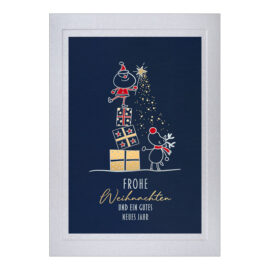 CH-6426_970-8747_Aufgezogen Weihnachtskarte Business «Männlein mit Zauberstab und Rentier» CH-6426_970-8747_Aufgezogen Weihnachtskarte Business «Männlein mit Zauberstab und Rentier»